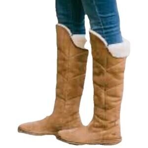 UGG Women’s Boots Sibley Shearling Tall Over The Knee Suede Size 8.5